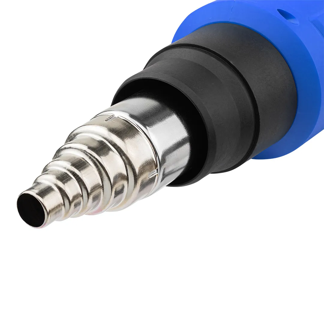 Фен промышленный электрический с насадками 2000Вт Forsage F-HG65-2000LCD