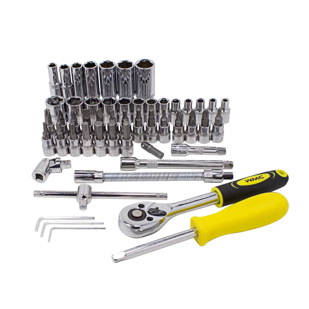 Набор инструментов 53 пр 1/4" 6-гр TOOLS WMC-2531-5 EURO
