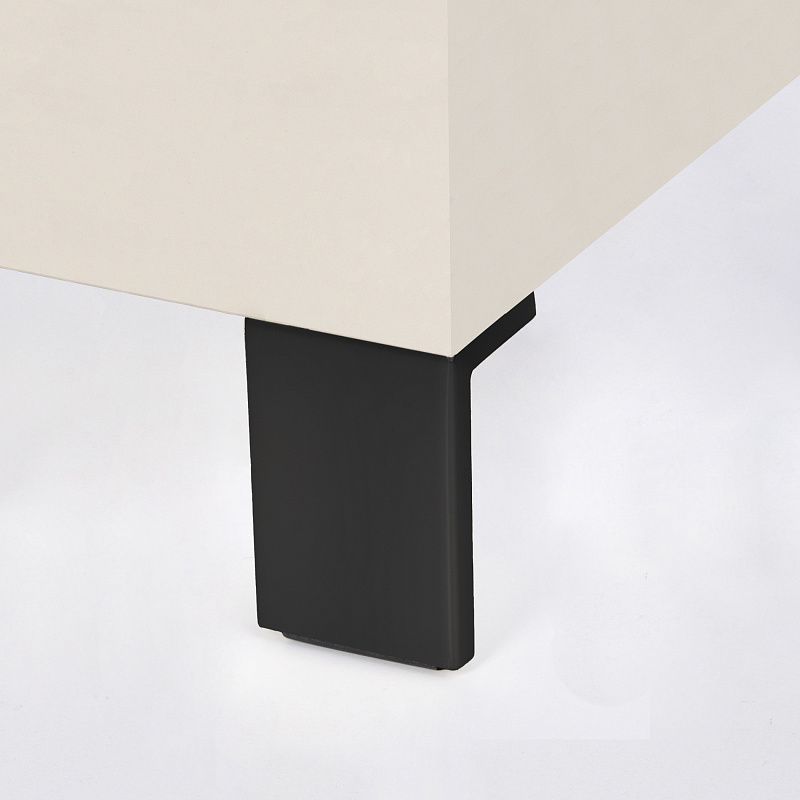 Опора мебельная мет. WALL h120 черный матовый AKS 113005