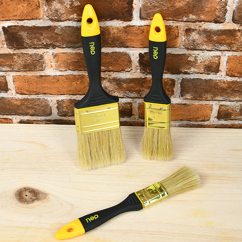 Кисть малярная Deli YS EDL509146, плоская, 4-100 мм, смешанная щетина