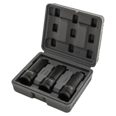 Набор ударных головок 17, 19, 21 мм 1/2'' 6-гр 3 пр ILOforce IF-4032TH