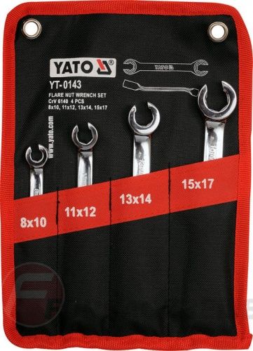 Набор разрезных ключей 8-17 мм. 4 пр. Yato YT-0143