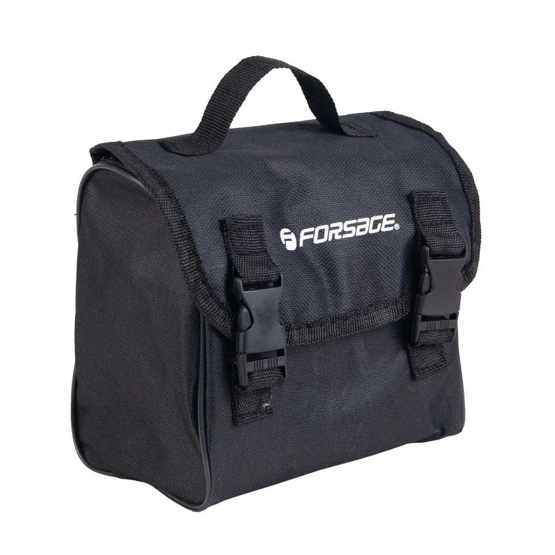 Компрессор поршневой автомобильный с витым шлангом 45 л/мин, 23А 12V, питание на клеммы Forsage F-95