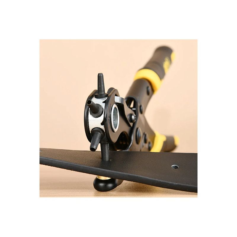 Дырокол Deli YS EDL1919A (пробойник, просекатель) для кожи, 250 мм., 6-в-1