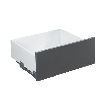 Система ящиков Evolution L-400 h167 белый PUSH TO OPEN ДСП16мм SLIMBOX EVOLUTION 117720