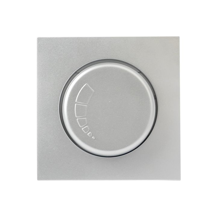 Валенсия лицевая панель светорегулятора 600W 220В сталь EKF PROxima ESD06-L-101-30