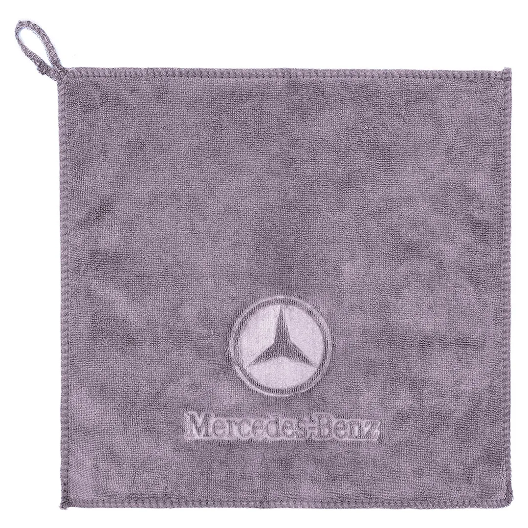 Салфетка чистящая микрофибра с логотипом 30*30 см 3 шт/уп Forsage F-NHE33 MERCEDES