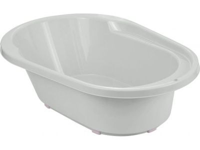 Ванночка детская со сливом Lalababy Follow Me, серое перышко, 82х54х25 см LITTLE ANGEL LA103820024