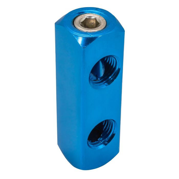 Планка-разветвитель резьбовая на 2 выхода, внутр. резьба 1/4" RockForce RF-709214