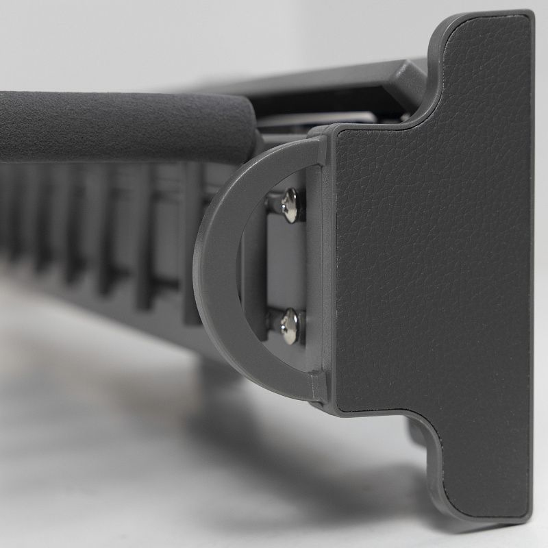 Выдвижная вешалка для галстуков BRUNO крепл.бок./правое 168*470*118, графит PRIME by AKS 115596