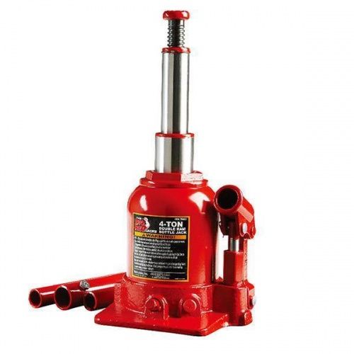 Домкрат бутылочный Torin Big Red TF0402 (4 т) с двойным штоком
