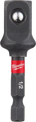 Адаптер ударный Milwaukee Shockwave 1/4" HEX-1/2" 4932478803