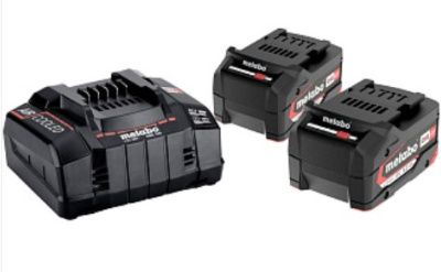 Набор АКБ+З/У Basic Set 5.2, 2×18V, 5.2 Ач, Li-Power METABO RU_685051000