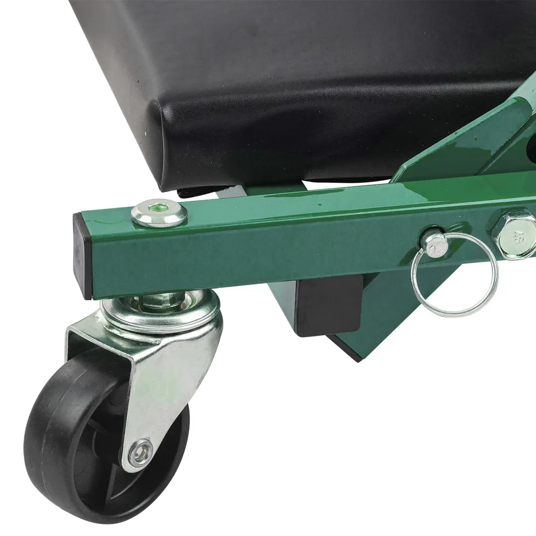 Стул-лежак трансформер подкатной на 6-ти колесах, лежак/стул: размеры 910х410х120 мм/460х410х360 мм, max нагрузка 150/120кг RockForce RF-11412