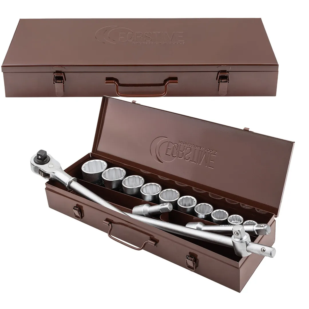 Набор инструментов 15 пр 3/4'' 12-гр FORSTIME FT-6143-9