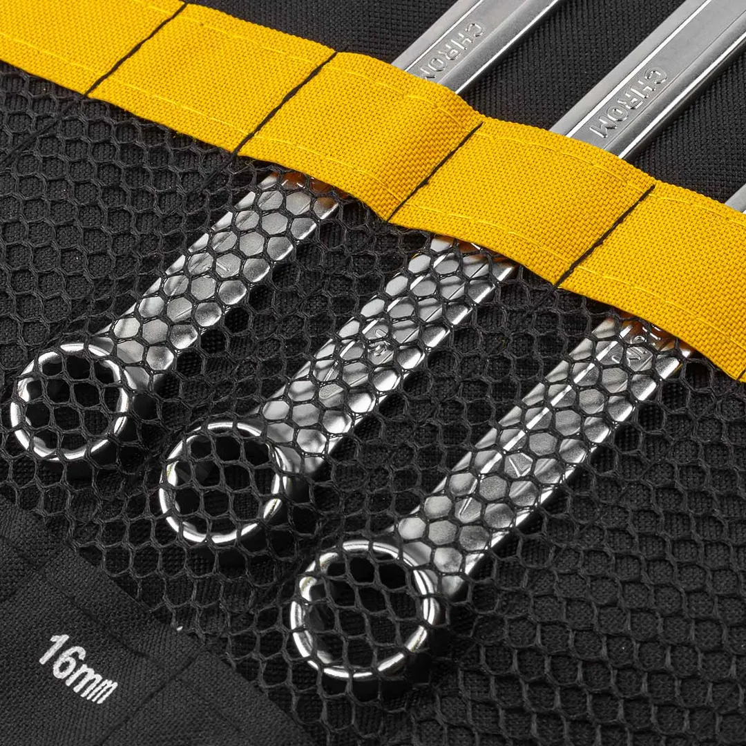 Органайзер тканевый для набора ключей 18 пр. JCB JCB-5181P-P