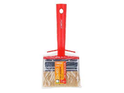 Кисть-макловица 20х100мм смеш. щетина, стены, фасады, STARTUL MASTER ST0130-100