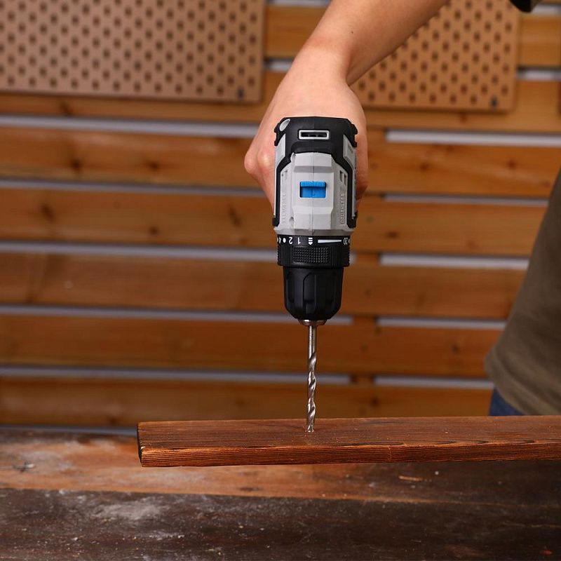 Дрель-шуруповерт аккумуляторная Sharker 20V PRO DEKO 084-1035