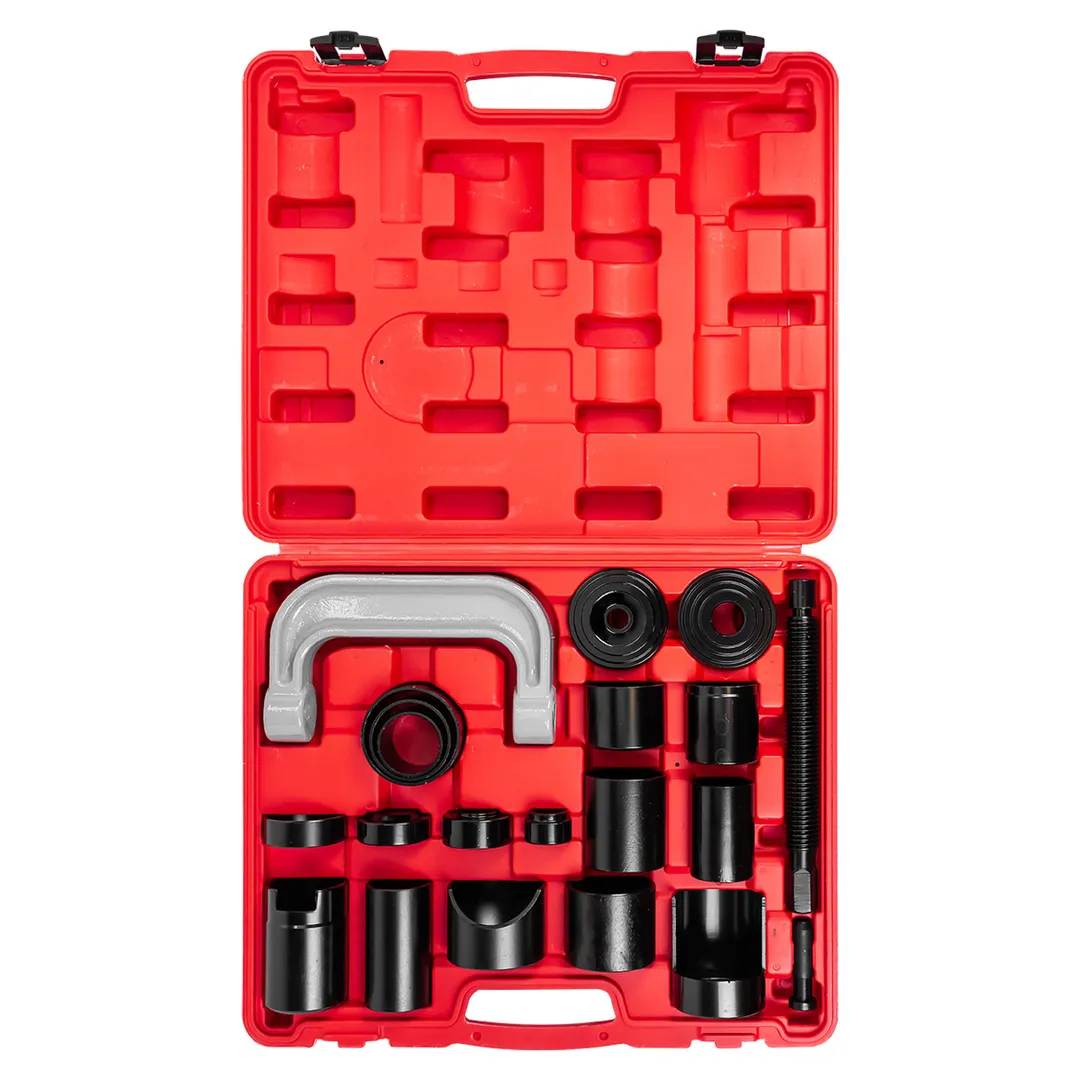 Съемник сайлентблоков и подшипников с комплектом оправок, 21 пр. ForceKraft FK-921T2