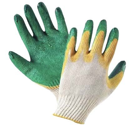 Перчатки защитные от минимальных рисков х/б, латексное покрытие (двойной облив), 13 класс WÜRTH 1899400144