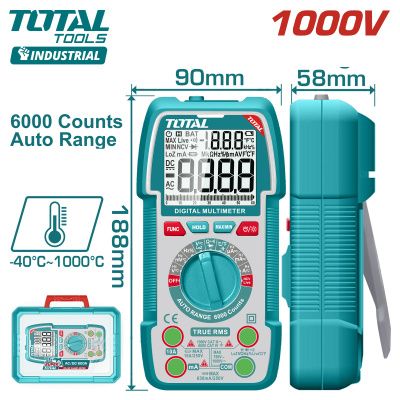 Мультиметр цифровой TOTAL TMT5310004