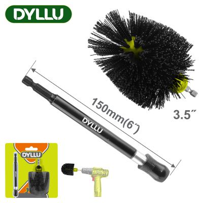 Щетка-насадка для дрели с держателем 150 мм DYLLU DTND3401