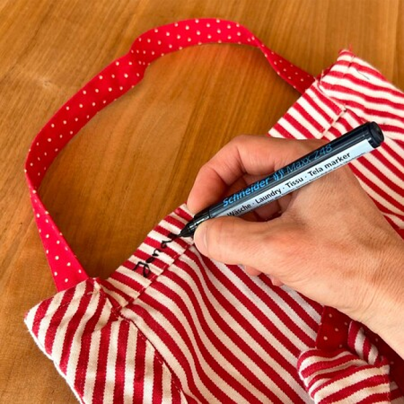 Маркер для белья "Maxx 248", черный, блистер