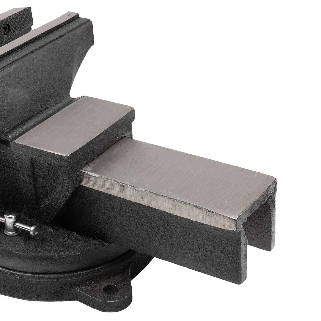 Тиски стальные поворотные с наковальней 10'', 250 мм FORSTIME FT-6540110