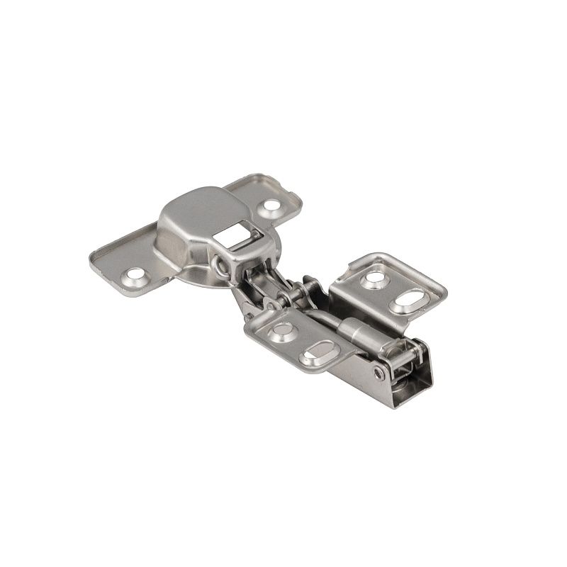 Петля накладная с доводчиком 48мм h2 несъемная планка, 4 отверстия, GRIDLI 111644