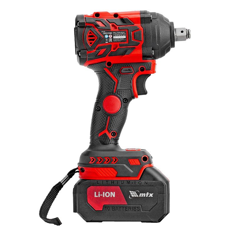 Гайковерт ударный аккумуляторный бесщет. CIWU-BL-20-600, Li-Ion, 20 В MTX 26585