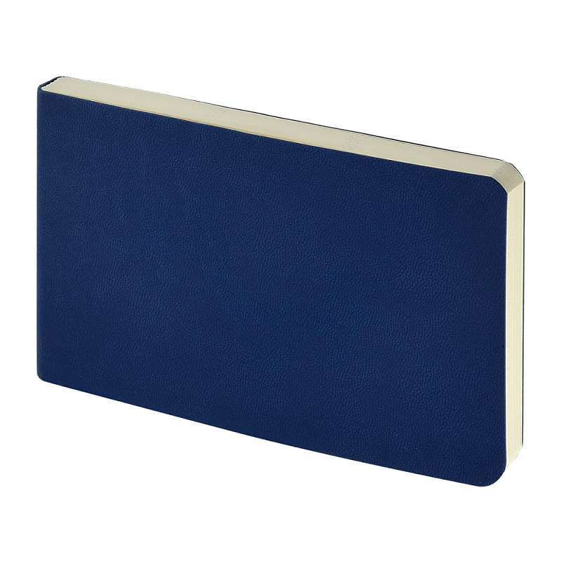 Еженедельник недатированный "Megapolis Velvet Flex", А6, 160 страниц, линейка, синий