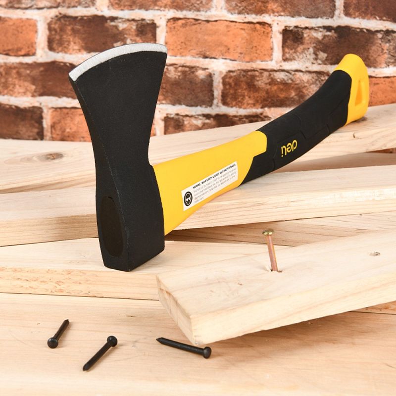 Топор Deli YS EDL5708, 0,6 кг, фибергласовая рукоятка