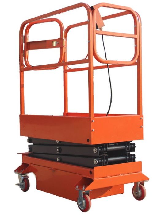 Подъемник ножничный передвижной 240 кг 3/5 м GTJY AC 220В сетевой TOR 1009042