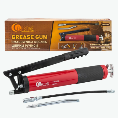 Шприц ручной для нагнетания густой смазки 600 мл FORSTIME FT-78043E