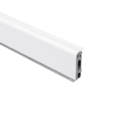 Плинтус ПВХ к столешнику AP630 белый глянец (1105) (1шт=3м.п.) THERMOPLAST 25270