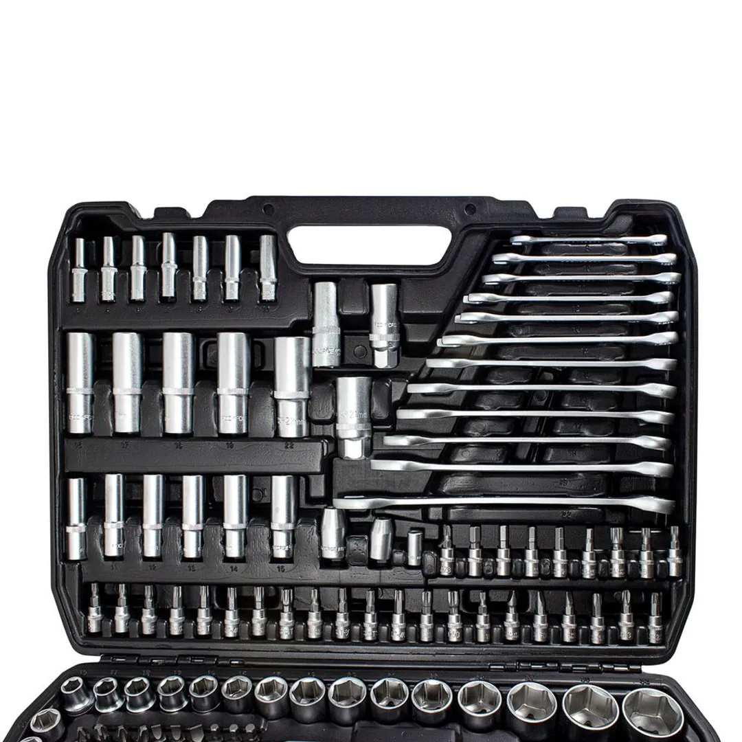 Набор инструментов 216 пр. 1/4'',3/8''&1/2'', 6-гр. RockForce RF-38841(NEW)