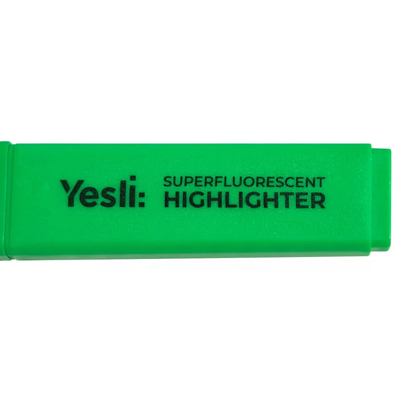 Маркер текстовый "Yesli:", зеленый