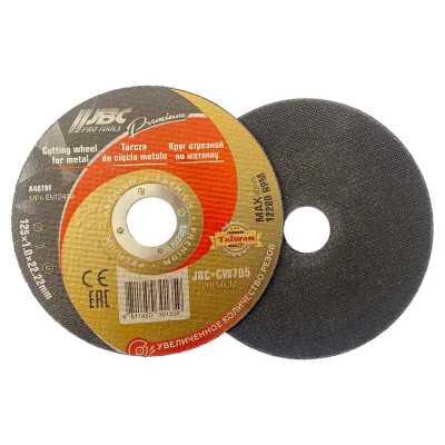 Круг отрезной по металлу 125x1x22,2 мм JBC JBC-CW705 PREMIUM