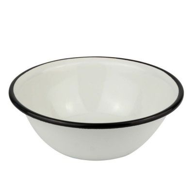 Миска 4л (белая) Без декора Керченский металлургический завод 40304-142БлБД