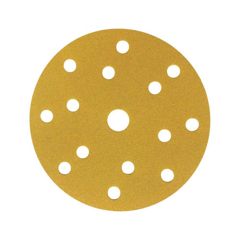 Круг шлифовальный Ø150 мм 15 отверстий P120 (оксид алюминия на бумаге) Horex M3-255Ø150P120
