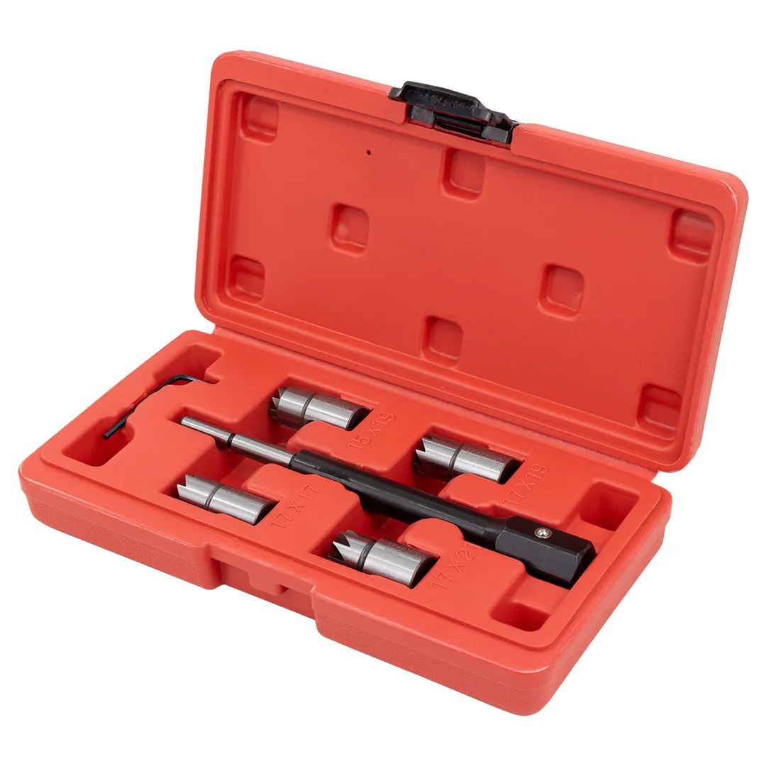 Набор фрез для чистки и восстановления посадочных мест дизельных форсунок 6 пр JBC JBC-906G1