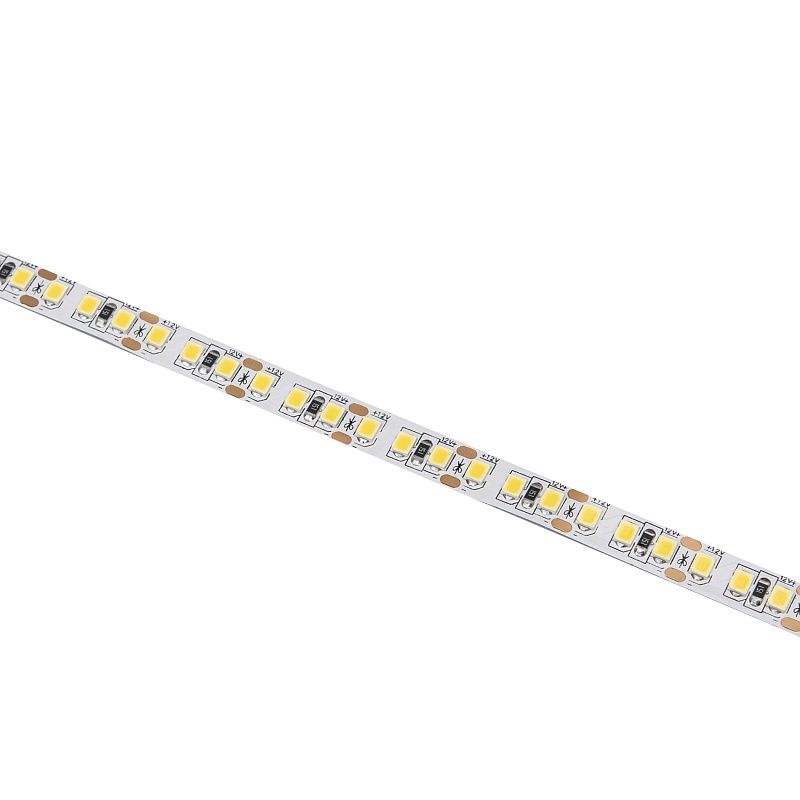 Лента светодиодная 14,4W/m, 12V, 8мм, 2835, 180 д/м, IP20, нейтральный белый, 4000K, CRI>80, 1600 Lm, 5м, AKS 125179