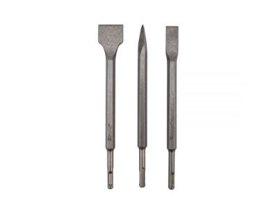 Набор зубил для перфоратора SDS PLUS, 3 пр. KRANZ KR-91-0430