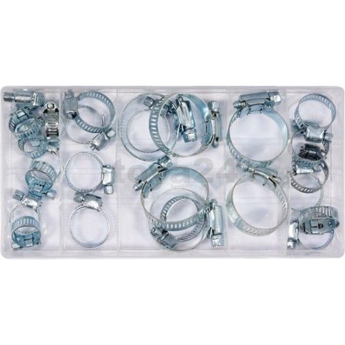 Набор стальных хомутов 26 шт. Yato YT-06782
