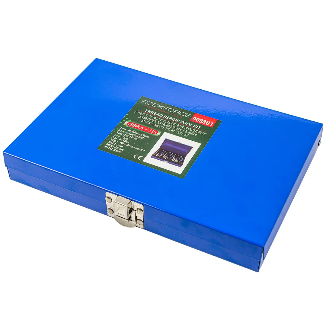 Набор для восстановления резьбы комбинированный 88 пр. RockForce RF-9088U1
