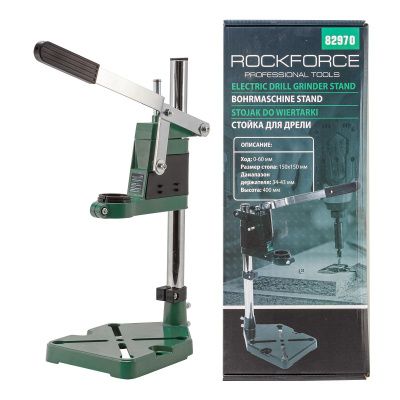 Стойка для дрели, высота 400 мм, ход 0-60 мм RockForce RF-82970
