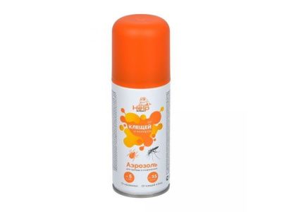 Аэрозоль от клещей и комаров репеллентный, 75 мл, HELP 80221