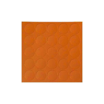 Заглушка самоприлипающая к эксцентрику оранжевый (20065) (лист-28шт.) FOLMAG 34384