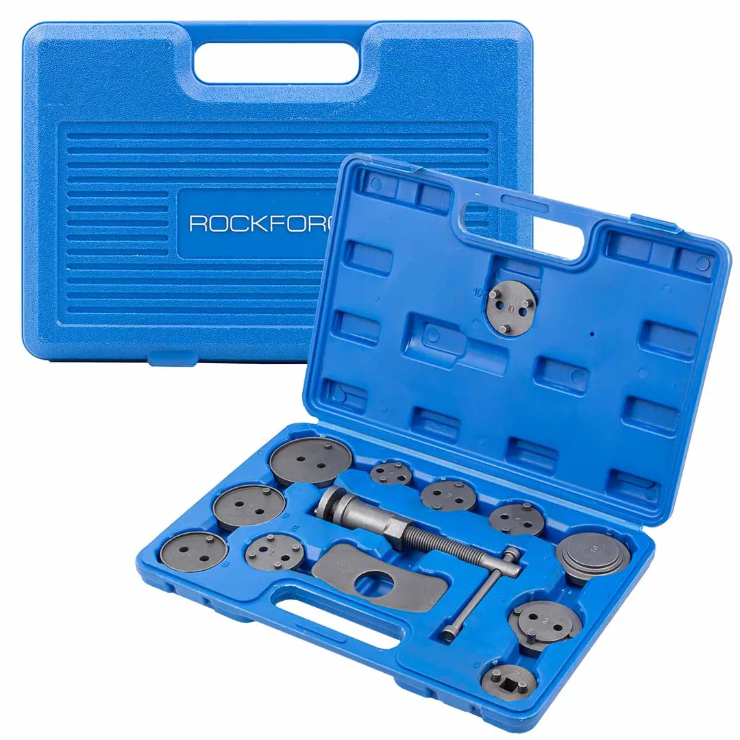 Набор инструментов для обслуживания тормозных цилиндров 13 пр. RockForce RF-65802 (Euro)