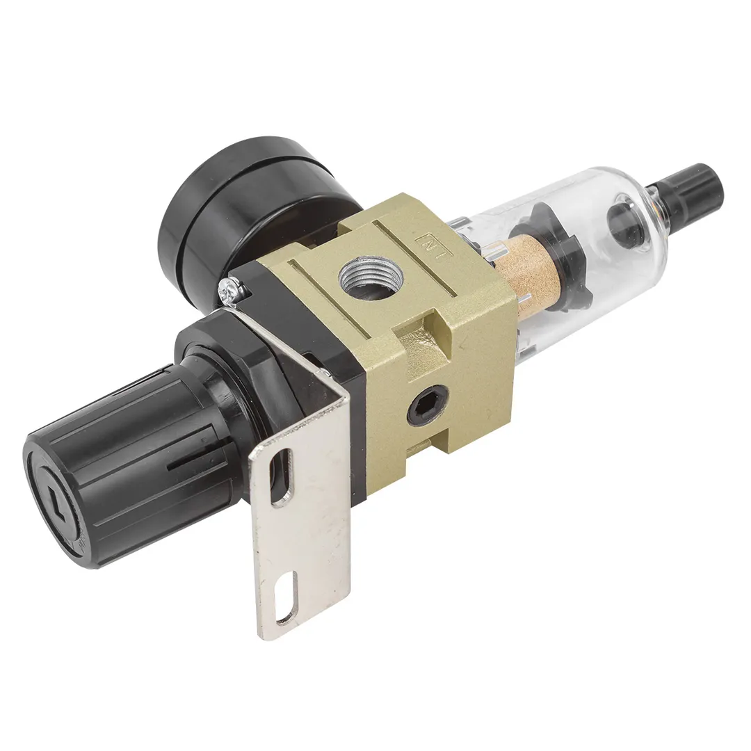 Фильтр-регулятор с индикатором давления 1/4" RockForce RF-AW2000-02